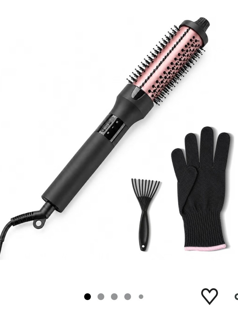 Thermal Curling Iron Brush, 1 1/4-Inch Barrel Hair Styling Tools